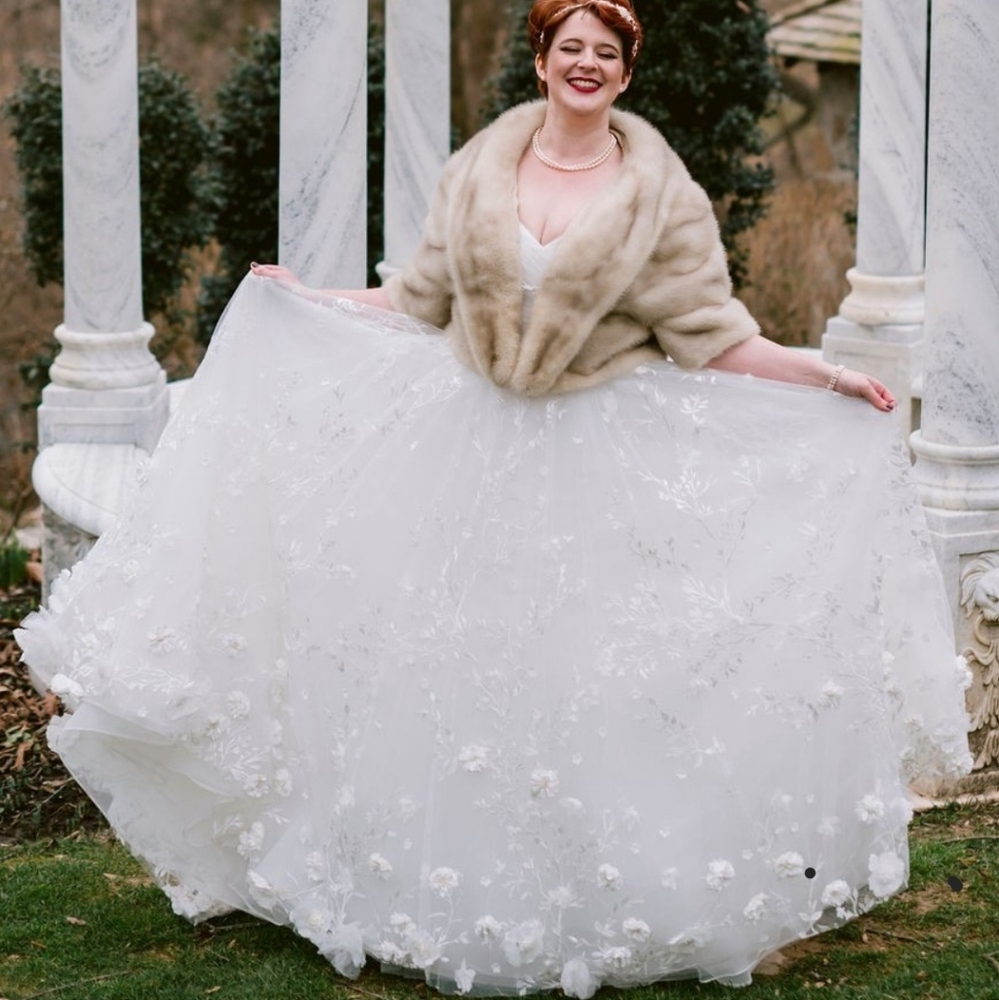 Marchesa Carly Ballgown Wedding Dress
